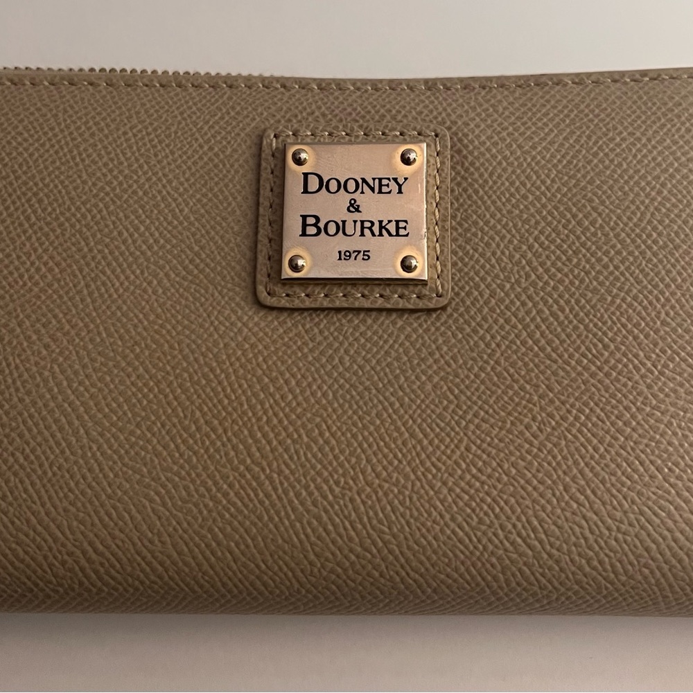 Saffiano Large Zip Around Wallet